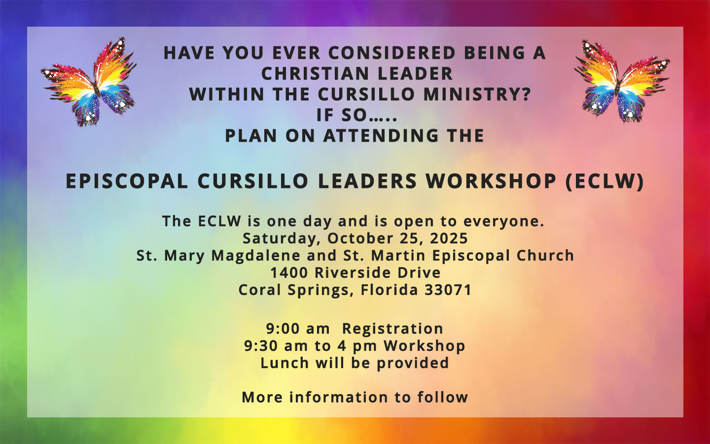 The Episcopal Church of Southeast Florida Cursillo Ministry